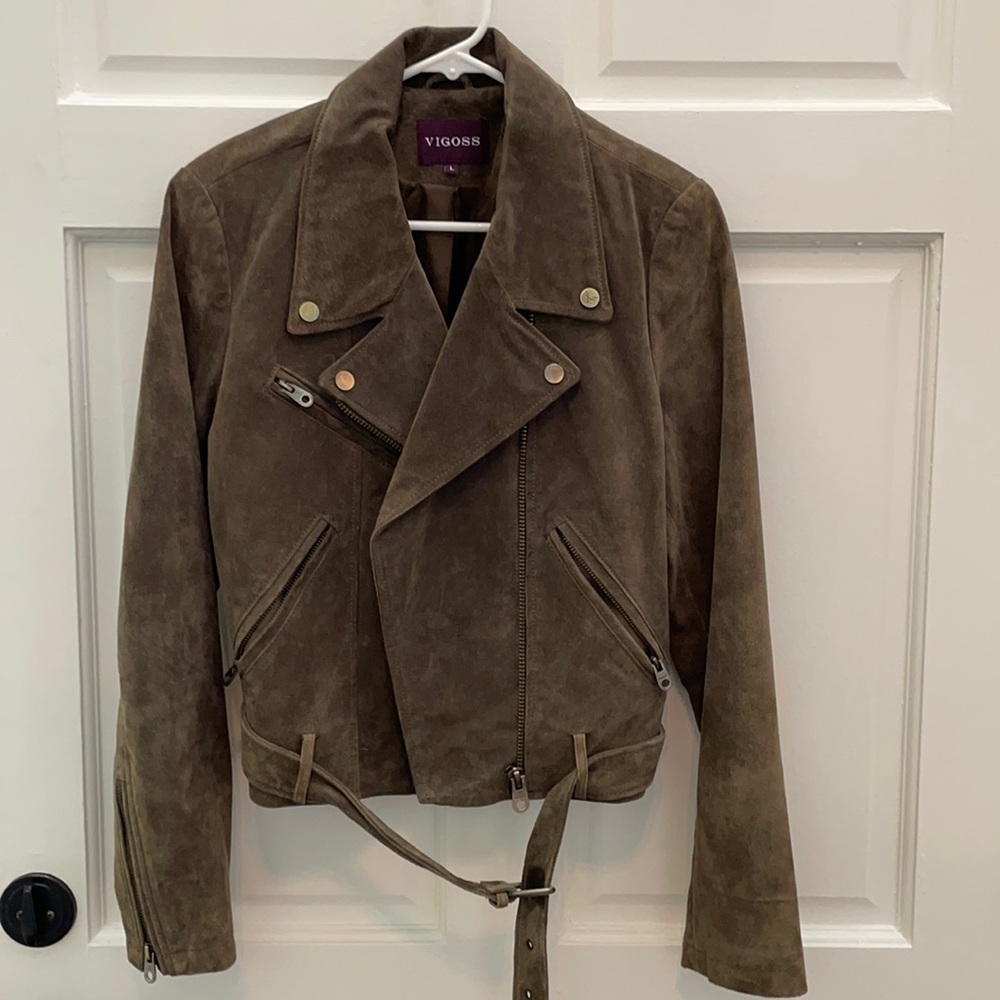 Suede Leather jacket